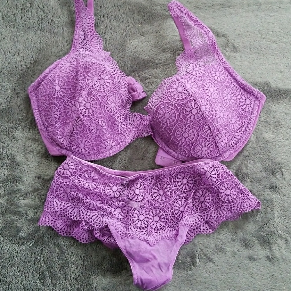 NWOT AdoreMe bra and panty set.
